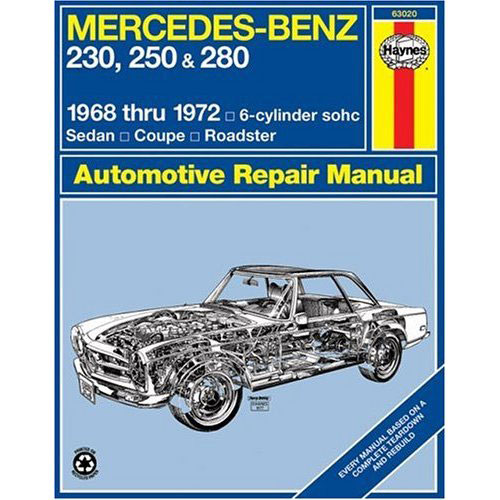 Haynes 230 SL - 280 SL Pagoda Repair Manual