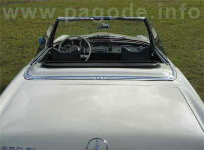 Mercedes Pagode Windschott 4